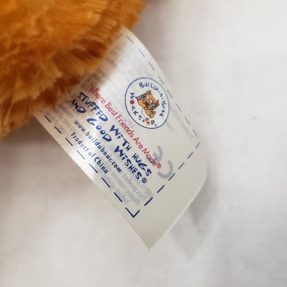 Build A Bear Orange Tabby Cat Kitty Plush Animal - Picture 4 of 9